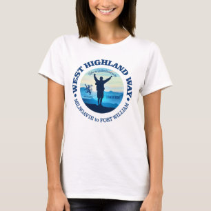 Fotvandra (västra högland långt) t-shirt