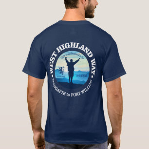 Fotvandra (västra högland långt) t-shirt