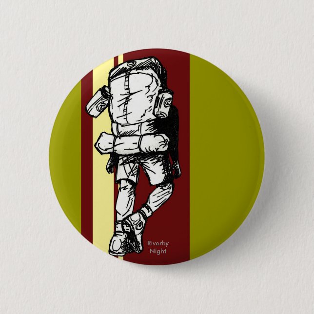 Fotvandrare (grabb) - RedYellow Knapp (Framsida)