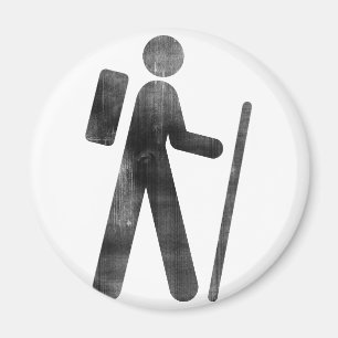 Fotvandrare Magnet