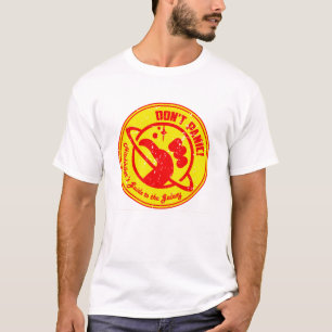 fotvandrare vägleder till galaxen t shirt