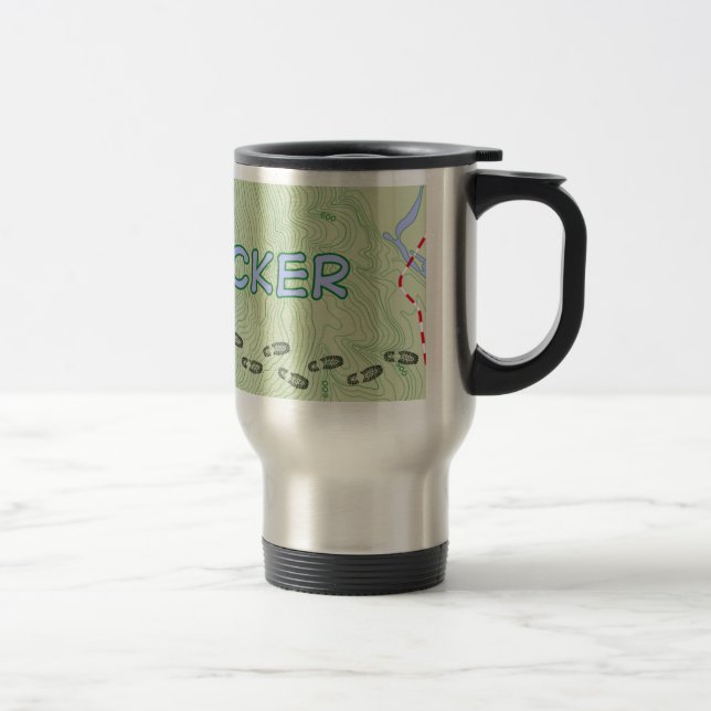 fotvandraretravel mug resemugg (Höger)