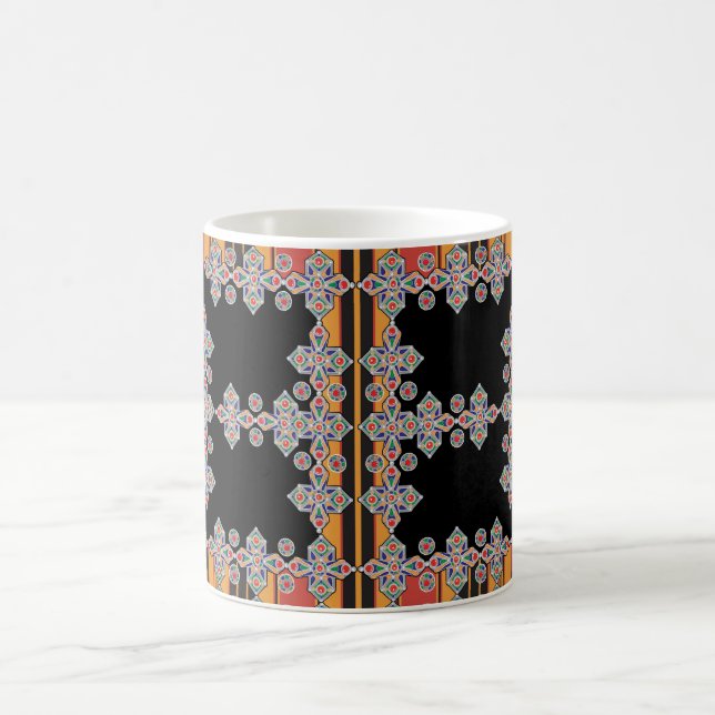 FOUDA DE LA ROBE KABYLE AMAZIGH KAFFEMUGG (Center)