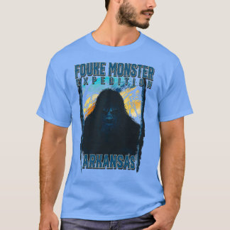 Fouke Monster Expedition Arkansas Boggy Bäck Mons T Shirt