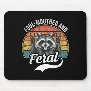 Foul Mouthed och Feral Raccoon Summer Meme Joke Musmatta