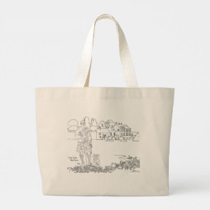 Foulis Castle Skottland Totebag Jumbo Tygkasse