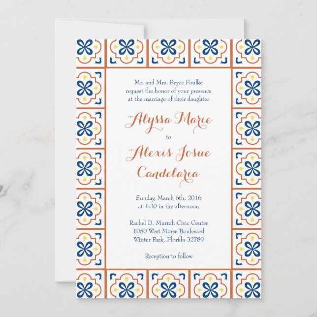 Foulke inbjudan till engelska (Framsida)