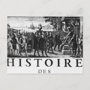 Foundation by Louis XIV, kung of Frankrike Vykort