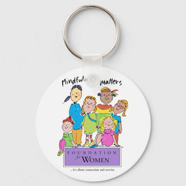 Foundation for Women Keychain Nyckelring (Framsida)