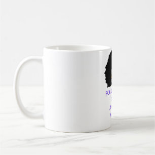 Foundational Black American Woman Afro Kaffemugg