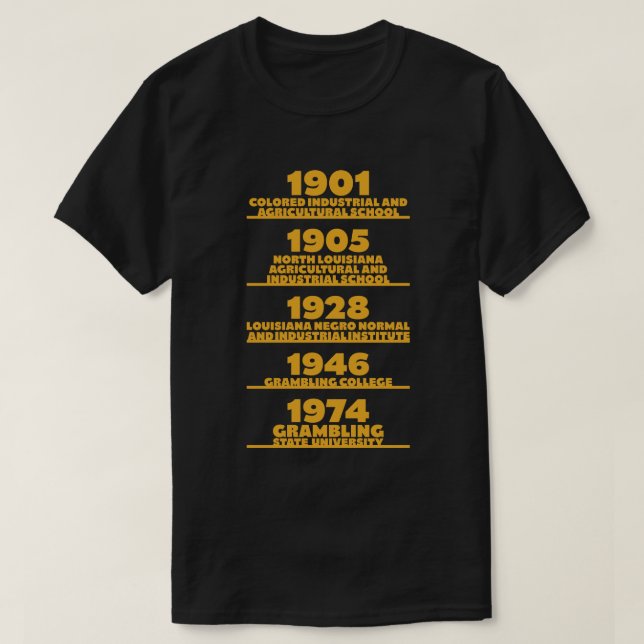 Founder's Day Tee (Design framsida)