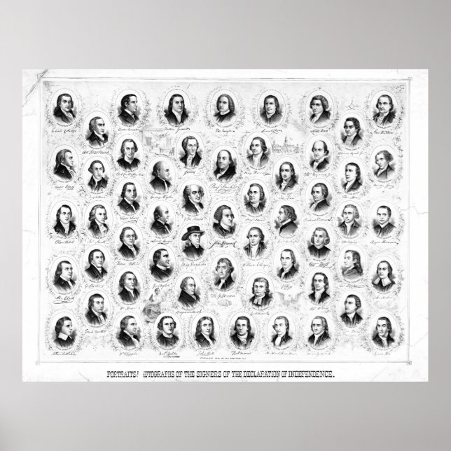 Founding fathers 1876 poster (Framsidan)