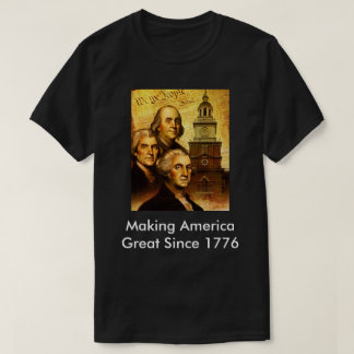 Founding fathersförklaring t-shirt