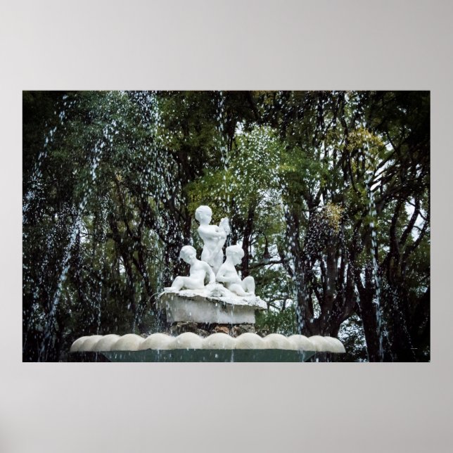 Fountaine i Varna, Bulgarien Poster (Framsidan)