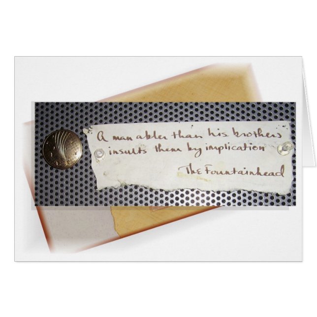 Fountainhead Hälsningskort (Framsidan Horizontal)