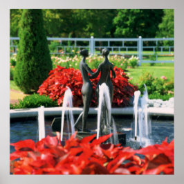 FOUNTSIN ST SHAW'S GARDEN POSTER