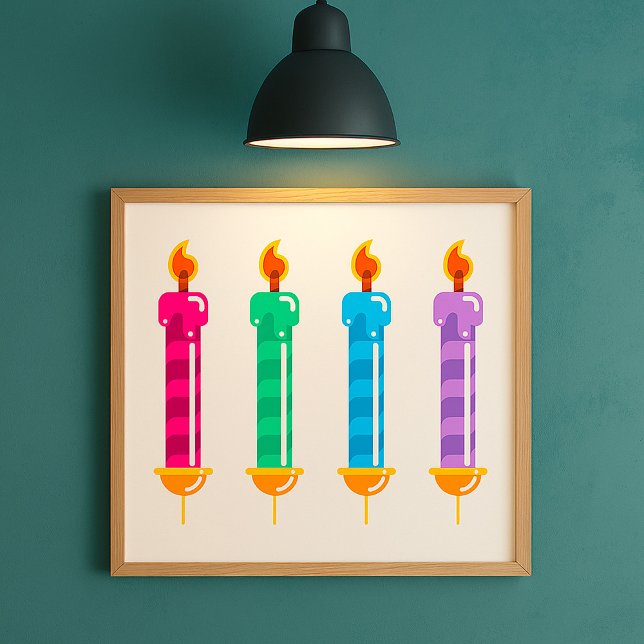 Four Candles Poster (Skapare uppladdad)