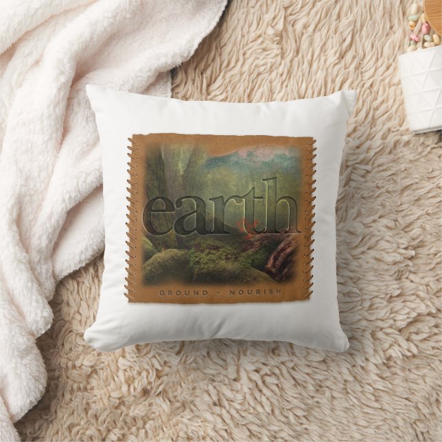 Four Elements - Earth - Pillow Kudde (Filt)