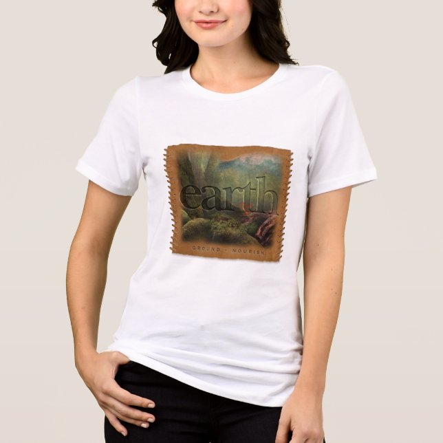 Four Elements - Earth - T Shirt (Framsida)