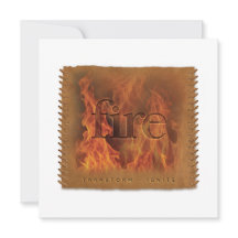 Four Elements - FIRE - Personalized Notecard