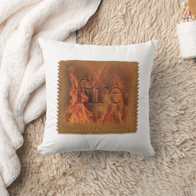 Four Elements - Fire - Pillow Kudde (Filt)