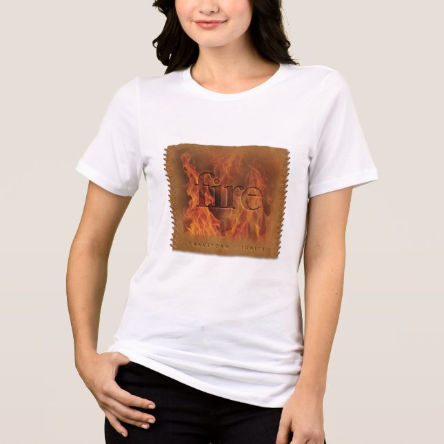 Four Elements - Fire - T Shirt (Framsida)