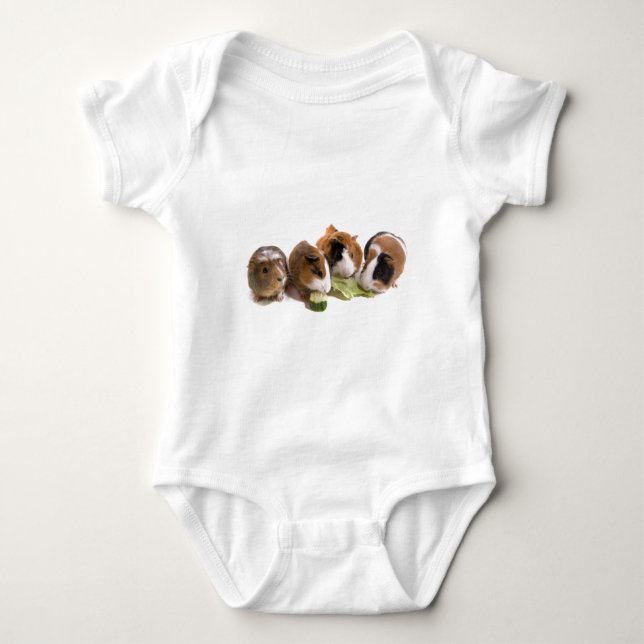 four guinea pigs who eat, tee shirt (Framsida)
