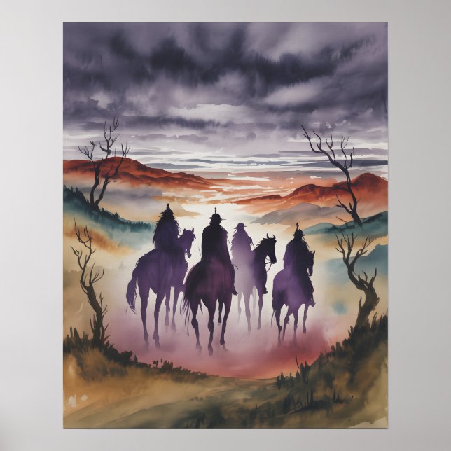 Four Horsemen Poster (Framsidan)