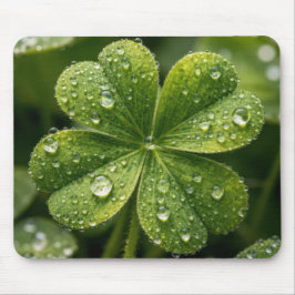 Four-leaf Clover With Raindrops Musmatta