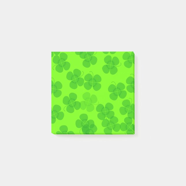 Four Leaf Clovers Post it Notes Post-it Block (Framsida)