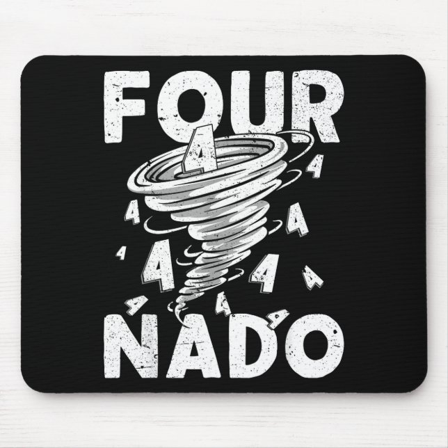 Four Nado Fournado 4th Birthday 4 Years Old  Musmatta (Framsidan)