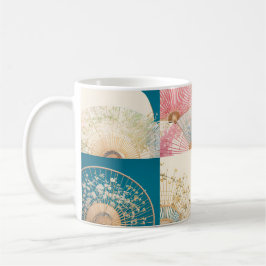 Four Seasons Fan Collection Traditional Beauty Mug Kaffemugg