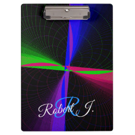 Four-Way Geometric Wave Clipboard