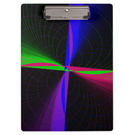 Four-Way Geometric Wave Clipboard