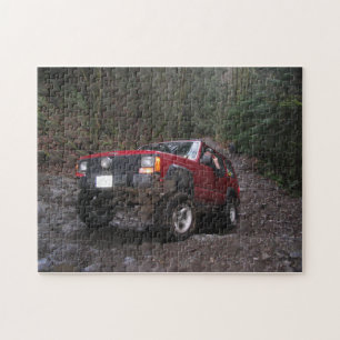 Fourhjuling Jigszle Puzzle Pussel