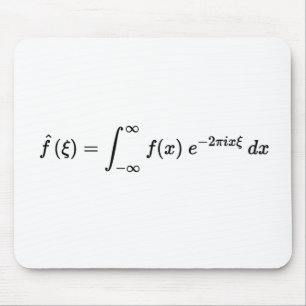 Fourier Transform-ekvation, matematikbas Musmatta