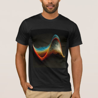 Fourier Transform Sine Wave T Shirt
