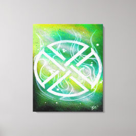 Fourleaf sigil canvastryck