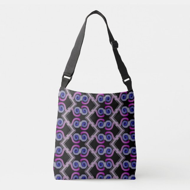 Fourre-tout bandoulière Jimette Design zigzag Axelväska (Framsida)