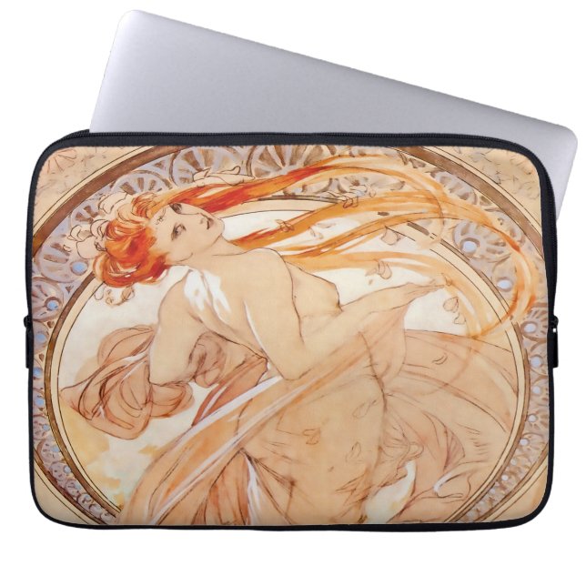 Fourt Arts - Dance, Art nouveau Laptop Sleeve (Framsidan)