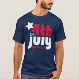 Fourth av den Juli firandeT-tröja Tee