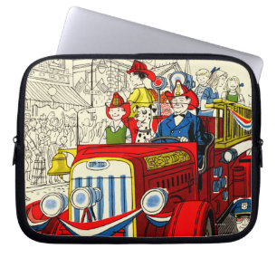 Fourth av den Juli paraden Laptop Sleeve