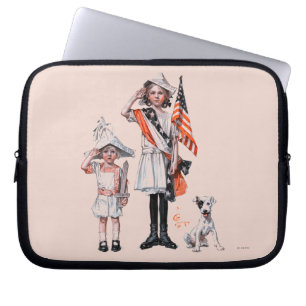 Fourth av Juli Laptop Sleeve
