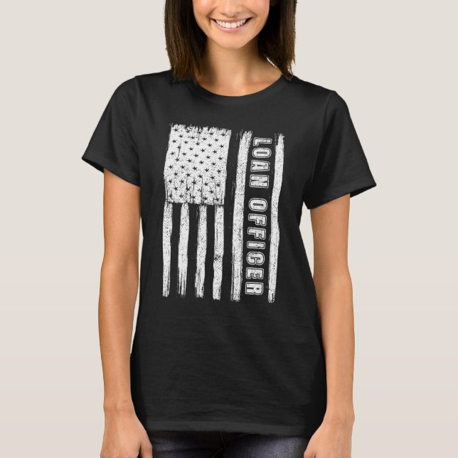 Fourth of July Shirts for Men American Flag loan o T Shirt (Framsida)