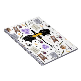 Fourth Wing Romantasy Book Lover Notepad Anteckningsbok