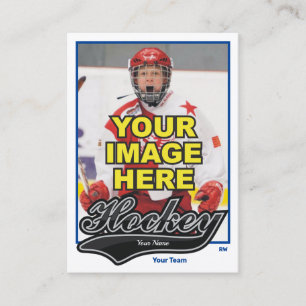 Foward/Defence Hockey Card Visitkort
