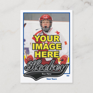 Foward/Defence Hockey Card Visitkort