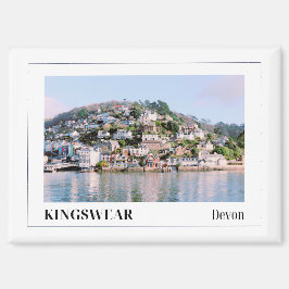 Fowey, Cornwall, England, britain, helgdag, resa Magnet