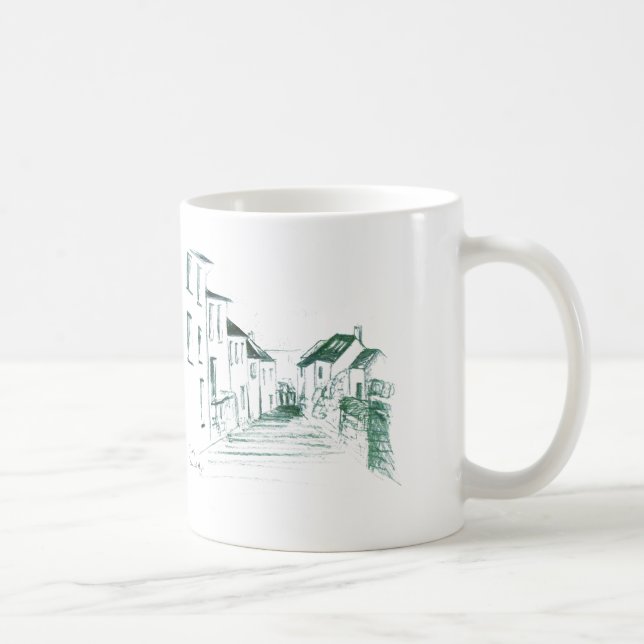 Fowey Cornwall Kaffemugg (Höger)