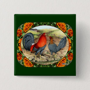 Fowl för vackert spel knapp